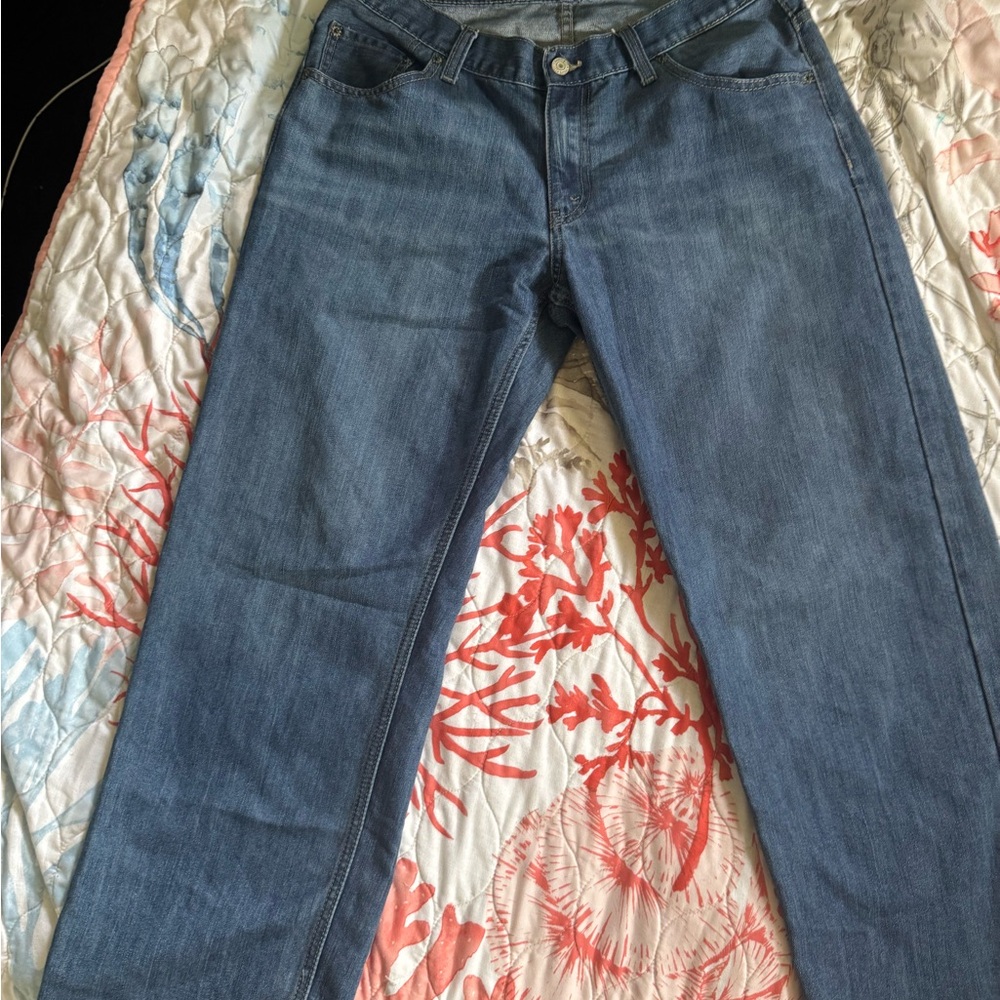 Levi's Women's Straight Leg Blue Jeans
